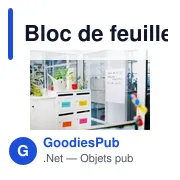 Bloc de grandes feuilles électrostatiques personnalisables avec logo | Arya - Miniature 3