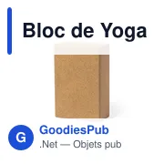 Bloc de Yoga Natara - Miniature 2