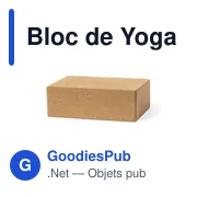 Bloc de Yoga Natara - Miniature 3