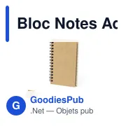 Bloc Notes Adhésif Estein - Miniature 1