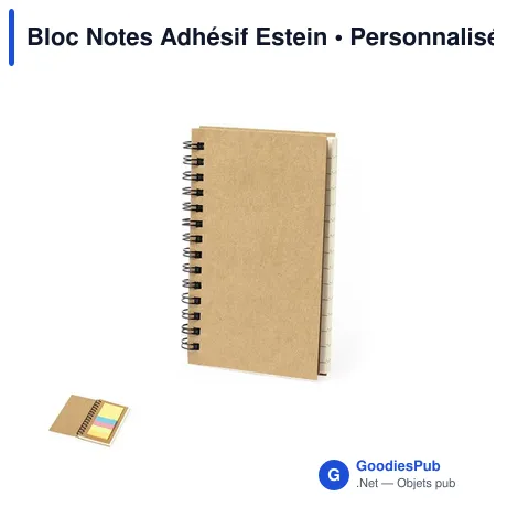 Bloc Notes Adhésif Estein