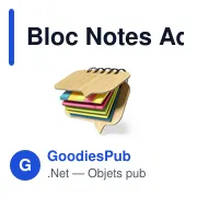 Bloc Notes Adhésif Mabur - Miniature 1