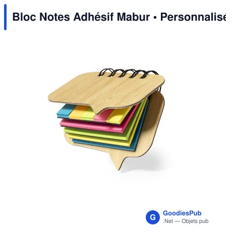 Bloc Notes Adhésif Mabur