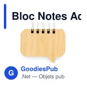 Bloc Notes Adhésif Mabur - Miniature 3