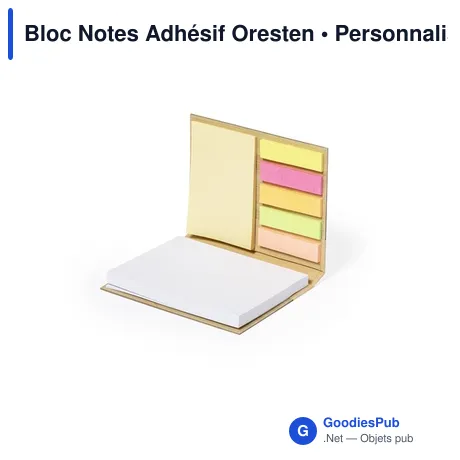 Bloc Notes Adhésif Oresten