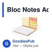 Bloc Notes Adhésif Oresten - Miniature 2