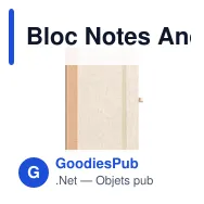 Bloc Notes Andrik - Miniature 1