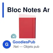 Bloc Notes Antibacterienne Kioto - Miniature 2