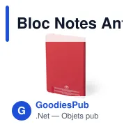 Bloc Notes Antibacterienne Kioto - Miniature 12