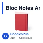 Bloc Notes Antibacterienne Kioto - Miniature 3
