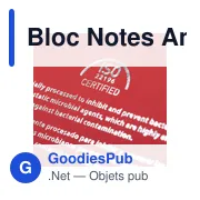 Bloc Notes Antibacterienne Kioto - Miniature 8