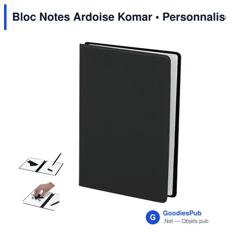 Bloc Notes Ardoise Komar