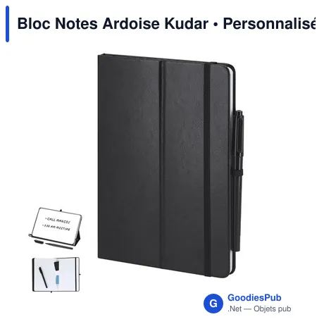 Bloc Notes Ardoise Kudar