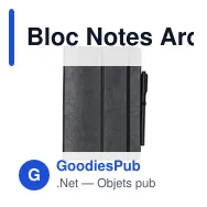 Bloc Notes Ardoise Kudar - Miniature 2