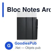 Bloc Notes Ardoise Kudar - Miniature 5
