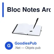 Bloc Notes Ardoise Kudar - Miniature 6