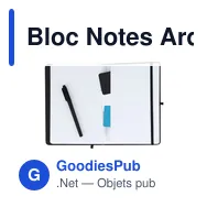 Bloc Notes Ardoise Kudar - Miniature 7