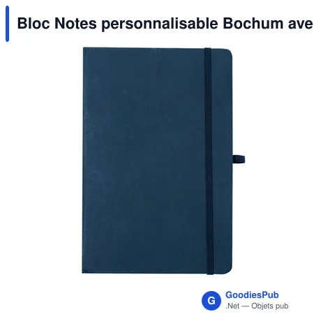 Bloc Notes personnalisable Bochum avec logo - Papeterie écologique