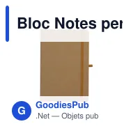 Bloc Notes personnalisable Bochum avec logo - Papeterie écologique - Miniature 11