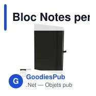 Bloc Notes personnalisable Bochum avec logo - Papeterie écologique - Miniature 12