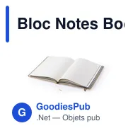 Bloc Notes Bodley - Miniature 11
