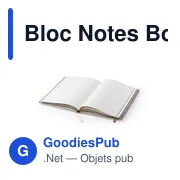 Bloc Notes Bodley - Miniature 3