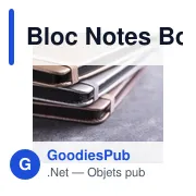 Bloc Notes Bodley - Miniature 4