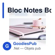 Bloc Notes Bodley - Miniature 7