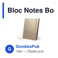 Bloc Notes Bodley - Miniature 9