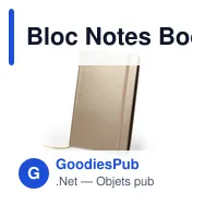 Bloc Notes Bodley - Miniature 10