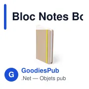 Bloc Notes Bosco - Miniature 1