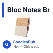 Bloc Notes Brastel - Miniature 2