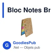Bloc Notes Bretor - Miniature 1