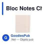 Bloc Notes Chancy - Miniature 1