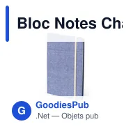 Bloc Notes Chancy - Miniature 10