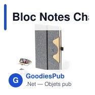 Bloc Notes Chargeur Dalou - Miniature 1