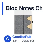 Bloc Notes Chargeur Dalou - Miniature 2