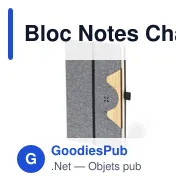Bloc Notes Chargeur Dalou - Miniature 3