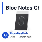 Bloc Notes Chargeur Kevant - Miniature 1