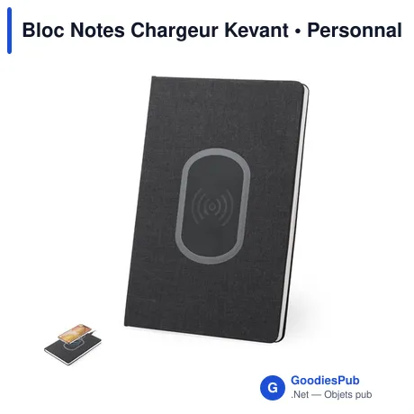 Bloc Notes Chargeur Kevant