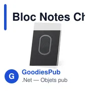 Bloc Notes Chargeur Kevant - Miniature 2