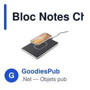 Bloc Notes Chargeur Kevant - Miniature 3