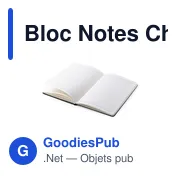 Bloc Notes Chargeur Kevant - Miniature 4