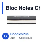 Bloc Notes Chargeur Kevant - Miniature 5