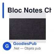 Bloc Notes Chargeur Kevant - Miniature 7