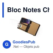 Bloc Notes Personnalisable avec Chargeur Intégré - Toskanavec logo - Miniature 3