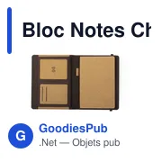 Bloc Notes Personnalisable avec Chargeur Intégré - Toskanavec logo - Miniature 4