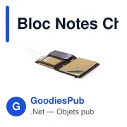 Bloc Notes Personnalisable avec Chargeur Intégré - Toskanavec logo - Miniature 5