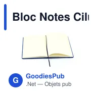 Bloc Notes Cilux - Miniature 3