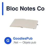 Bloc Notes Cosnova - Miniature 11
